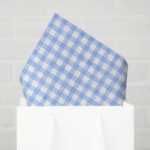 Waterverf blauw en wit geruit