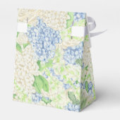 Waterverf Blauw en Wit Hydrangea Crest Bedankdoosjes (Achterkant)