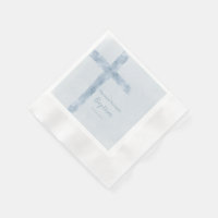 waterverf blauw kruis Baptisme