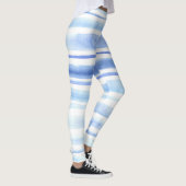 Waterverf blauw leggings (Rechts)