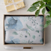 Waterverf Blauw op papier voor lichte grijze weefs (Geschenk)