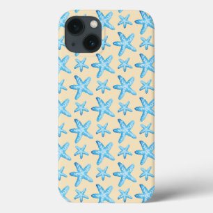 Waterverf blauw tongpatroon Case-Mate iPhone case