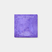 Waterverf blauw-violet zakelijke post-it noten post-it® notes (Voorkant)