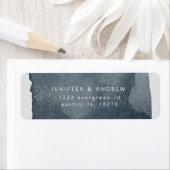 waterverf blauw waslabel etiket (Insitu)