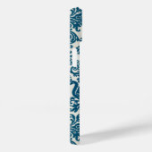 Waterverf Blauw & Wit Bloemen  Patroon Case-Mate iPhone Case (Achterkant / Rechts)