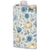 WATERVERF BLAUW & WIT HERFST HERFSTPOMPOENEN HEUPFLES (Links)