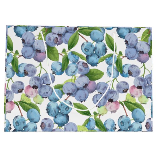 Waterverf Blauwbes Groot Cadeauzakje (Achterkant)