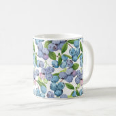 Waterverf Blauwbes Koffiemok (Voorkant rechts)