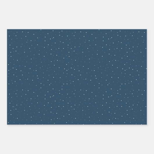 Waterverf Blauwe feestdag voor feestelijke kerstbo Inpakpapier Vel (Voorkant 2)