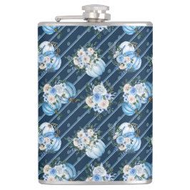 WATERVERF BLAUWE HERFST POMPOENEN & HERFSTBLOEMEN HEUPFLES