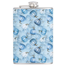 WATERVERF BLAUWE HERFST POMPOENEN HEUPFLES