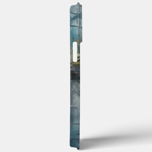 Waterverf, Blauwe Heron in de Glades Case-Mate iPhone Case (Achterkant / Rechts)