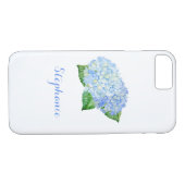 Waterverf blauwe hydrangea Case-Mate iPhone case (Achterkant (Horizontaal))