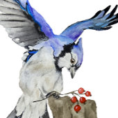 Waterverf blauwe jay Case-Mate iPhone case