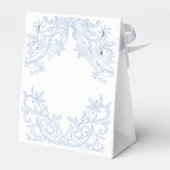 waterverf blauwe kam baby jongen Doop Bedankdoosjes (Achterkant)