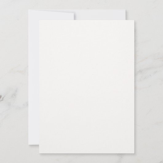 Waterverf Blauwe kerstversiering Kaart (Achterkant)