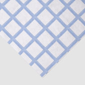 Waterverf Blauwe knop Tissuepapier (Detail)