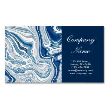 waterverf blauwe marmer van de strand - nautische 