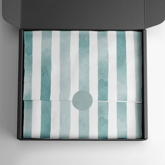 Waterverf blauwe nautische strepen. Abstracte lijn Tissuepapier