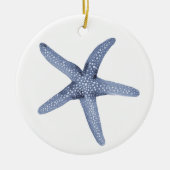 Waterverf blauwe ornament (Voorkant)