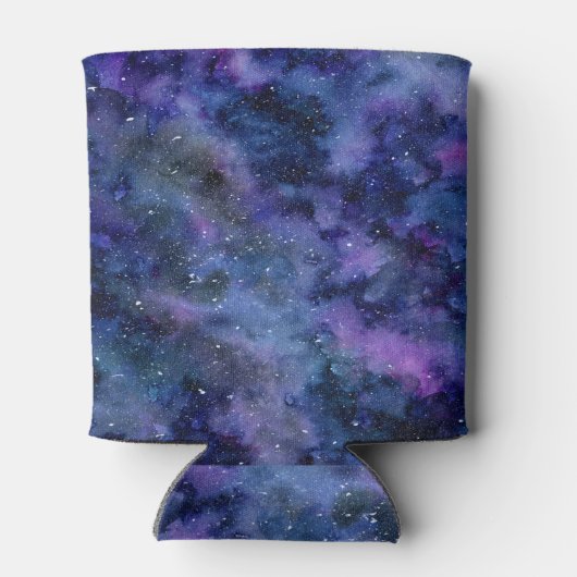 Waterverf blauwe Paarse startvernevelaar Blikjeskoeler (Achterkant)