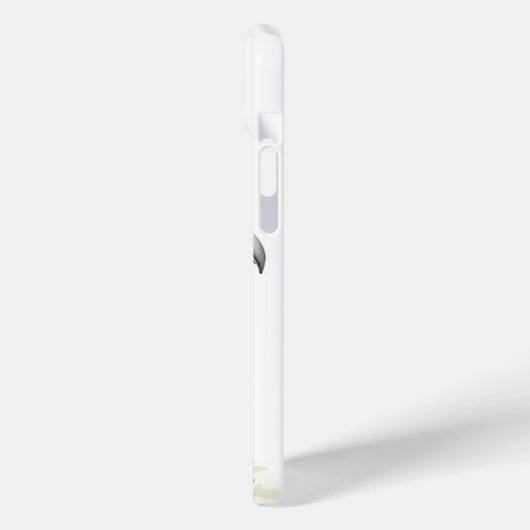 Waterverf Blauwe Peacock Gezichtsnaam Case-Mate iPhone Case (Achterkant / Links)