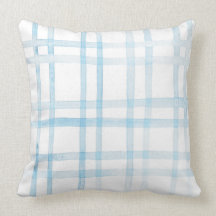 Waterverf Blauwe Pset Pillow