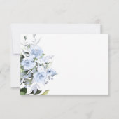 Waterverf Blauwe Rozen DETAILS KAARTEN (Achterkant)