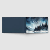 Waterverf Blauwe Sterrennacht Sky Celestial Bruilo Gastenboek (Volledig)