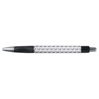 Waterverf blauwe vinvis pen