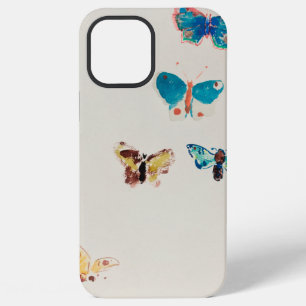 Waterverf blauwe vlinders. Odilon Redon iPhone 12 Pro Max Hoesje