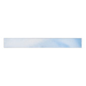 Waterverf Blauwe Wolken Grosgrain Lint (Voorkant)