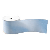 Waterverf Blauwe Wolken Grosgrain Lint (Spoel)
