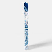 waterverf blauwe zeugen met  Case-Mate iPhone case (Achterkant / Links)