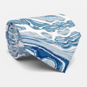 waterverf blauwe zeugen met stropdas (Opgerold)