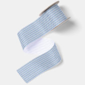 Waterverf Blauwebes Kleurige Strepen Lint (Achterkant)