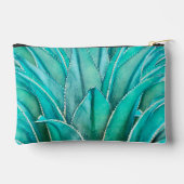 Waterverf Blauwgroen Agave Etui (Achterkant)