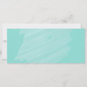 Waterverf Blauwgroen Blauwe Eucalyptus Salon (Achterkant)