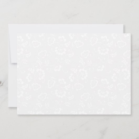 Waterverf Blauwgroen en gouden bloemen bruiloft Save The Date (Achterkant)