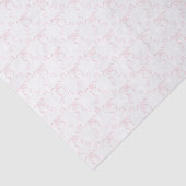 Waterverf Bleek Roze Strikken Tissuepapier (Detail)