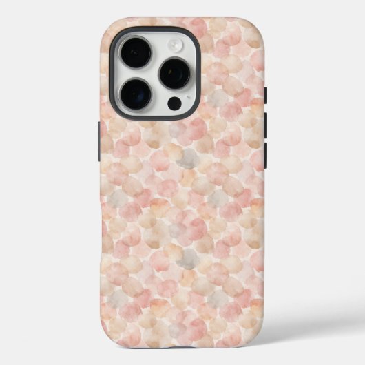 Waterverf Blob Patroon Case-Mate iPhone Case (Achterkant)