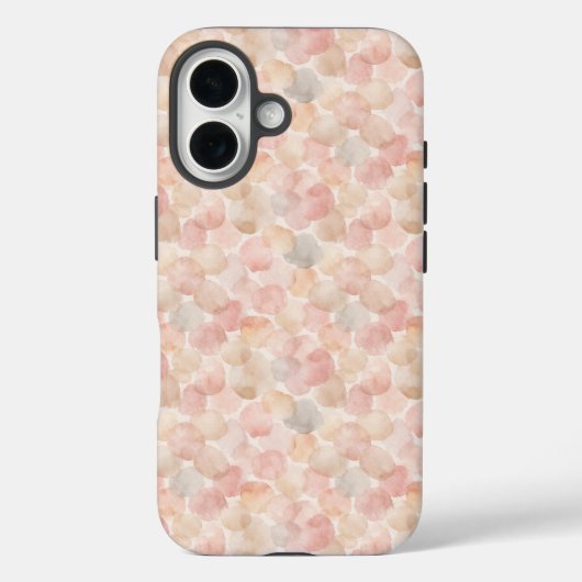 Waterverf Blob Patroon Case-Mate iPhone Case (Achterkant)