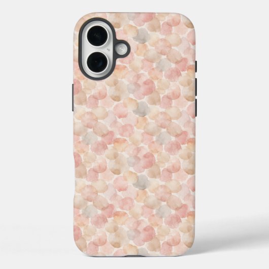 Waterverf Blob Patroon Case-Mate iPhone Case (Achterkant)