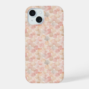 Waterverf Blob Patroon iPhone 15 Case