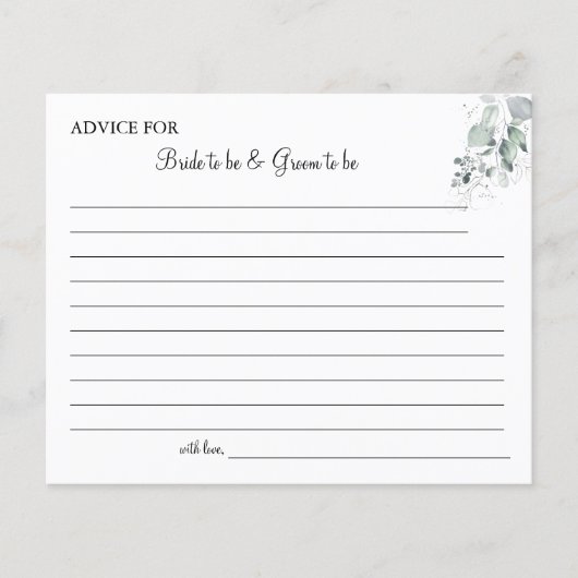 Waterverf Bloedbad voor huwelijksadvisering Flyer (Voorkant)