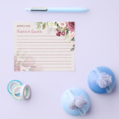 Waterverf Bloedbad voor huwelijksadvisering Flyer (Enkel)