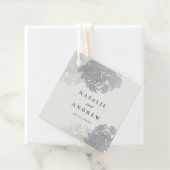 Waterverf bloeit bloemenbruiloft bedankjes labels (In situ)