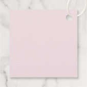 Waterverf bloeit eerste communie bedankjes labels (Achterkant)