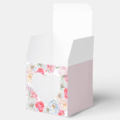 Waterverf Bloeit Eerste Communie Hart Bedankdoosjes (Geopend)