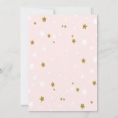 Waterverf bloeit eitjes konijnenoren kaart (Achterkant)